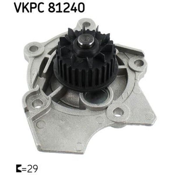 SKF VKPC 81240 Wasserpumpe, Motorkühlung