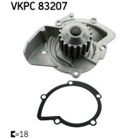 SKF VKPC 83207 Wasserpumpe, Motorkühlung