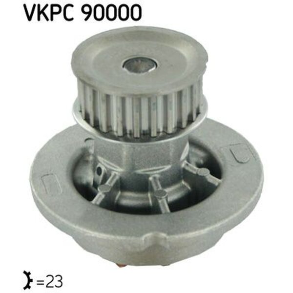 SKF VKPC 90000 Wasserpumpe, Motorkühlung