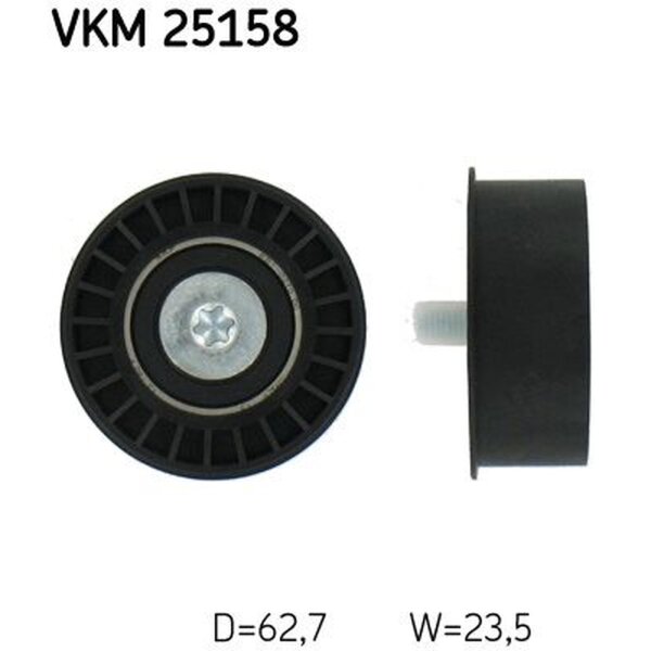 SKF VKM 25158 Umlenk-/Führungsrolle, Zahnriemen