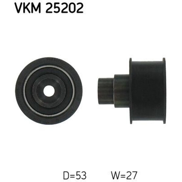 SKF VKM 25202 Umlenk-/Führungsrolle, Zahnriemen