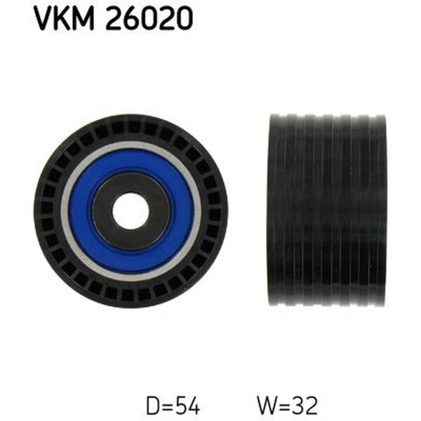 SKF VKM 26020 Umlenk-/Führungsrolle, Zahnriemen