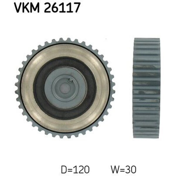 SKF VKM 26117 Umlenk-/Führungsrolle, Zahnriemen