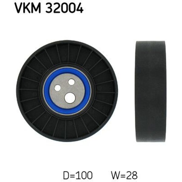 SKF VKM 32004 Umlenk-/Führungsrolle, Keilrippenriemen