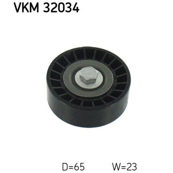 SKF VKM 32034 Umlenk-/Führungsrolle, Keilrippenriemen