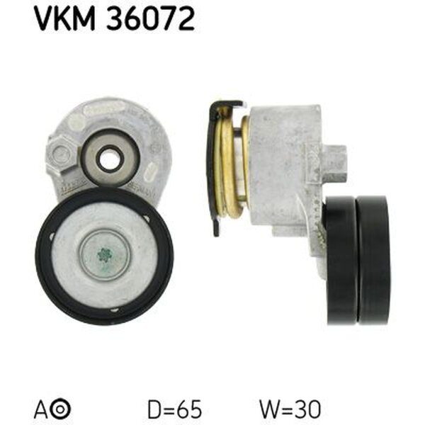 SKF VKM 36072 Riemenspanner, Keilrippenriemen