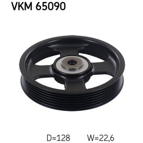 SKF VKM 65090 Umlenk-/Führungsrolle, Keilrippenriemen