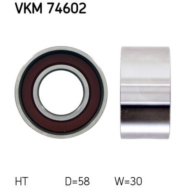 SKF VKM 74602 Spannrolle, Zahnriemen