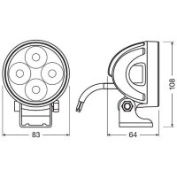 ams-OSRAM LEDDL119-WD Fernscheinwerfer