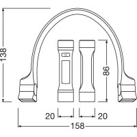 ams-OSRAM LEDIL413 Handleuchte