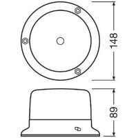 ams-OSRAM RBL102 Rundumkennleuchte