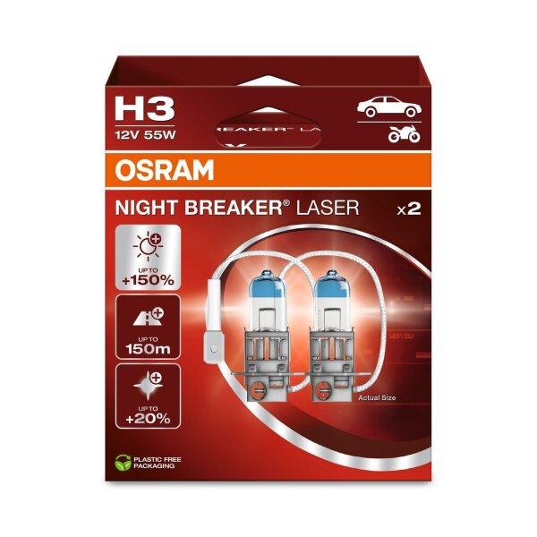 ams-OSRAM 64151NL-2HB Glühlampe, Fernscheinwerfer
