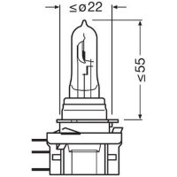 ams-OSRAM 64176CBN Glühlampe, Fernscheinwerfer