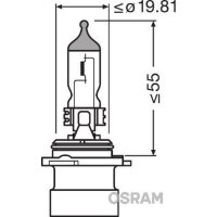 ams-OSRAM 9006XS Glühlampe, Fernscheinwerfer