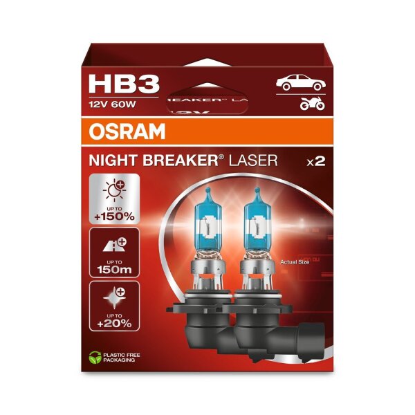 ams-OSRAM 9005NL-2HB Glühlampe, Fernscheinwerfer