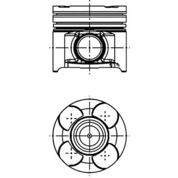 KOLBENSCHMIDT 40660600 Kolben