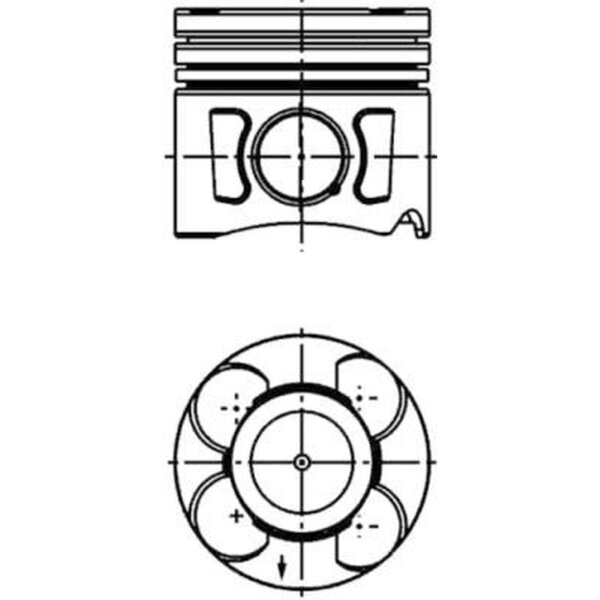 KOLBENSCHMIDT 41288600 Kolben