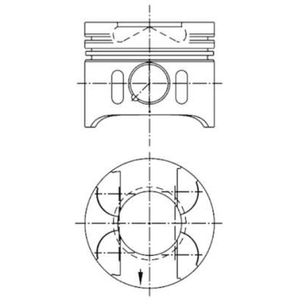 KOLBENSCHMIDT 97409610 Kolben