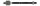 MOOG ME-AX-17621 Axialgelenk, Spurstange