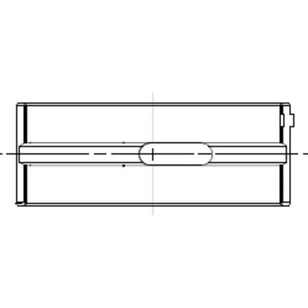MAHLE 001 HL 21956 025 Kurbelwellenlagerschale