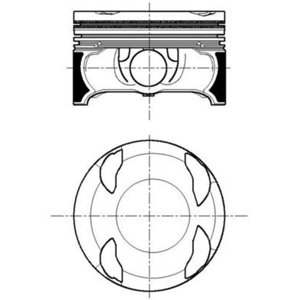 MAHLE 001 PI 00196 002 Kolben