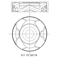 MAHLE 011 PI 00119 000 Kolben