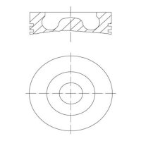 MAHLE 013 PI 00147 000 Kolben
