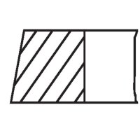 MAHLE 028 01 N1 Kolbenringsatz