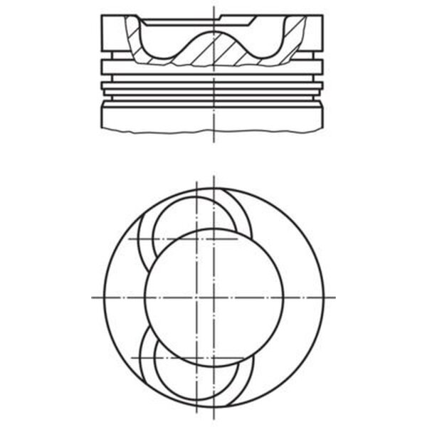 MAHLE 028 19 02 Kolben