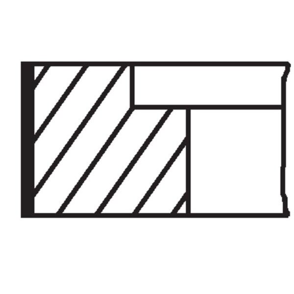 MAHLE 034 75 V0 Kolbenringsatz