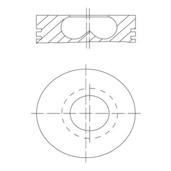MAHLE 081 PI 00123 000 Kolben
