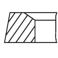 MAHLE 503 08 N0 Kolbenringsatz