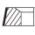 MAHLE 503 08 N0 Kolbenringsatz