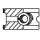 MAHLE 503 08 N0 Kolbenringsatz