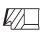 MAHLE 681 RS 00106 0N0 Kolbenringsatz