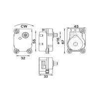 MAHLE AA 19 000P Stellelement, Mischklappe