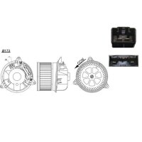 MAHLE AB 195 000S Innenraumgebläse