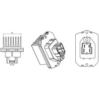 MAHLE ABR 76 000S Regler, Innenraumgebläse