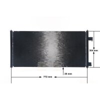 MAHLE AC 689 000S Kondensator, Klimaanlage
