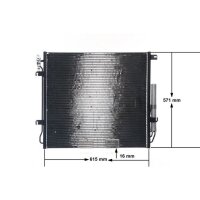 MAHLE AC 759 000S Kondensator, Klimaanlage