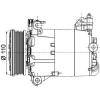 MAHLE ACP 1357 000P Kompressor, Klimaanlage