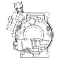 MAHLE ACP 633 000P Kompressor, Klimaanlage