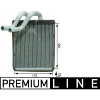 MAHLE AH 179 000P Wärmetauscher, Innenraumheizung