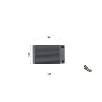 MAHLE AH 341 000S Wärmetauscher, Innenraumheizung