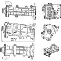 MAHLE CE 23 000P Kühler, Abgasrückführung
