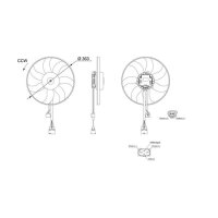 MAHLE CFF 187 001S Lüfter, Motorkühlung