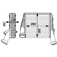 MAHLE CI 141 000P Ladeluftkühler