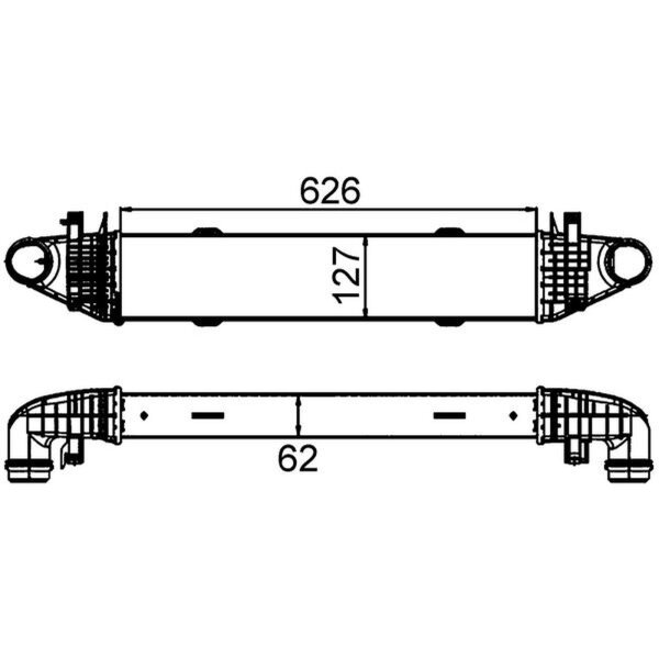 MAHLE CI 428 000S Ladeluftkühler