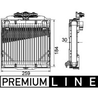 MAHLE CLC 102 000P Ölkühler, Automatikgetriebe