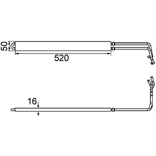 MAHLE CLC 103 000P Ölkühler, Lenkung